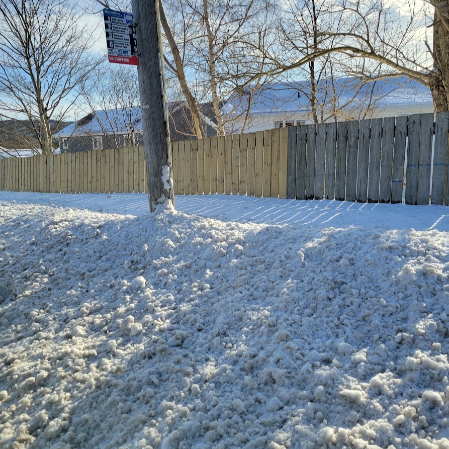 Covered bus stop