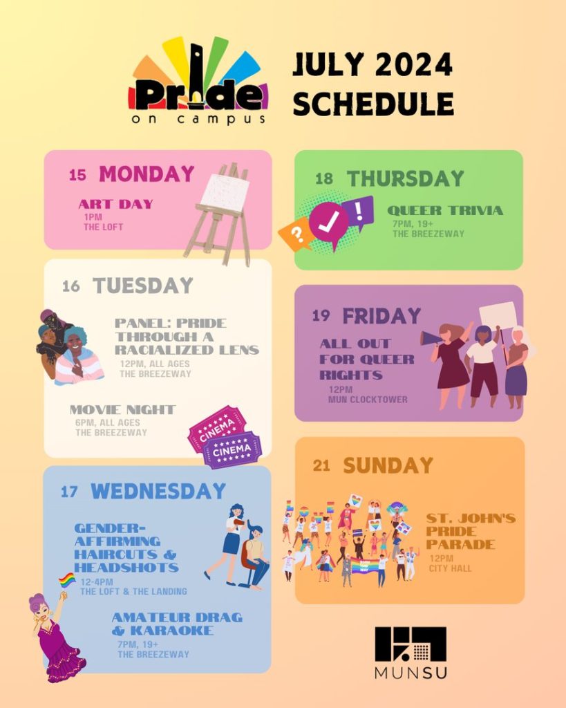 Pride on Campus 2024
MUNSU via X