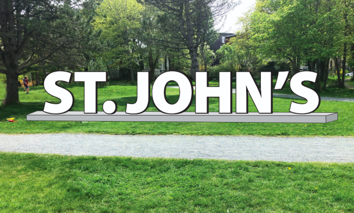 Screen Shot 2025 06 24 at 4.40.12 PM St. John's landmark sign in Bannerman Park